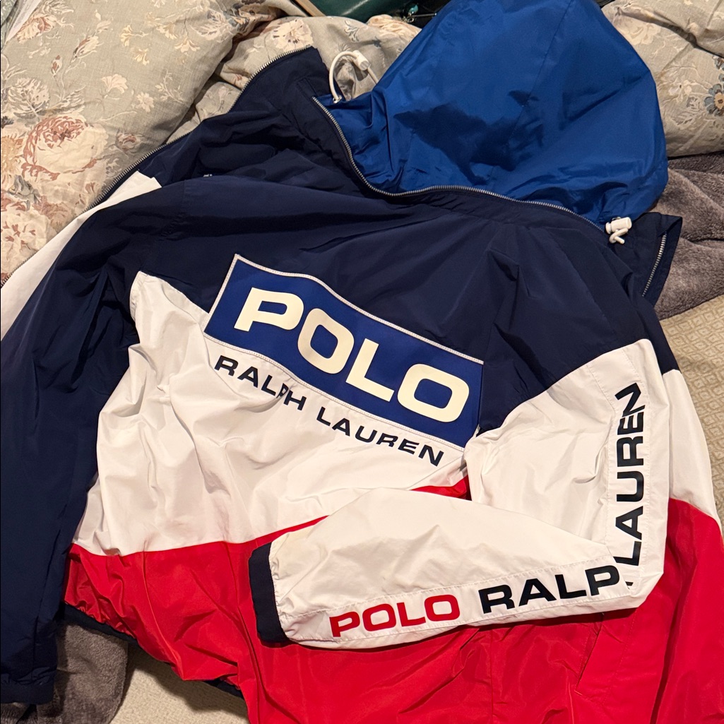Ralph Lauren Polo Tricolor Windbreaker
